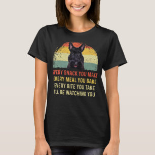 Jeder Snack, den Sie machen Scottish Terrier Dog M T-Shirt