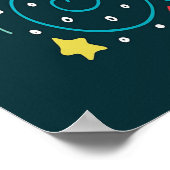 Jeder Sommer hat ein Geschichtenplakat Poster (Ecke)