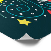 Jeder Sommer hat ein Geschichtenplakat Poster (Ecke)