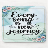 Jeder Song ist eine neue Option 3 Mousepad (Vorne)