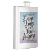 Jeder Song ist eine neue Reise Flachmann (Rechts)