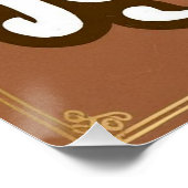 Jeder Song ist eine neue Reise Poster (Ecke)