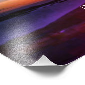 "Jeder Sonnenaufgang" - Zitat Fotodruck (Ecke)