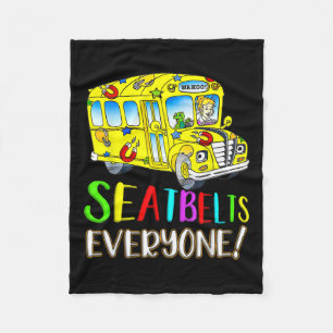 Jeder Spaß Magic School Bus Fahrer Job Prix Fleecedecke