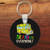 Jeder Spaß Magic School Bus Fahrer Job Prix Schlüsselanhänger (Vorderseite)