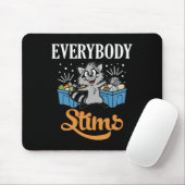 Jeder Stift Neurodiversity-Autismus Krieger Neur Mousepad (Mit Mouse)
