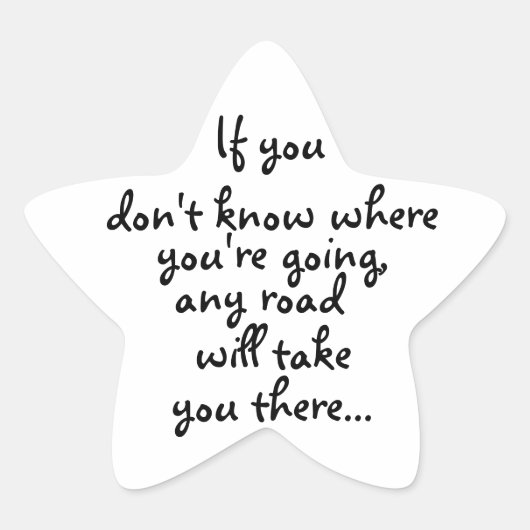 Jeder Straßenstar-Aufkleber Stern-Aufkleber (Vorderseite)