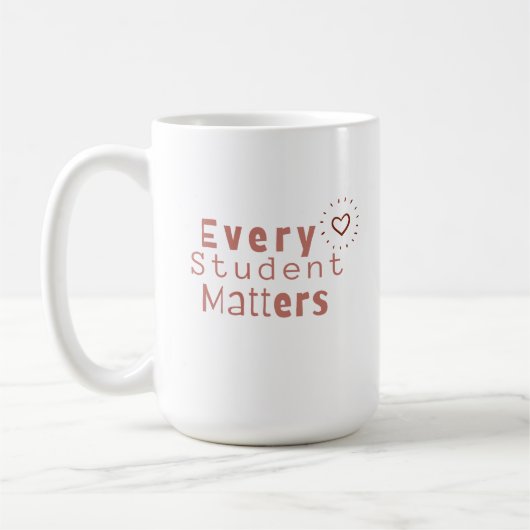Jeder Student zählt Kaffeetasse (Links)