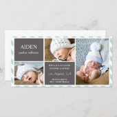 JEDER TAG BABY | GEBURTSANKÜNDIGUNG ANKÜNDIGUNG (Vorne/Hinten)