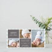 JEDER TAG BABY | GEBURTSANKÜNDIGUNG ANKÜNDIGUNG (Stehend Vorderseite)