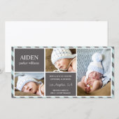 JEDER TAG BABY | GEBURTSANKÜNDIGUNG ANKÜNDIGUNG (Vorne/Hinten)