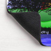 Jeder Tag ist der Tag der Erde Mousepad (Ecke)