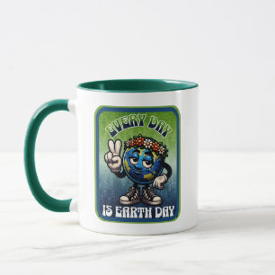 Jeder Tag ist der Tag der Erde Tasse