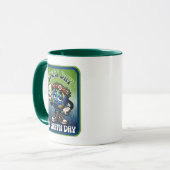 Jeder Tag ist der Tag der Erde Tasse (Vorderseite Links)