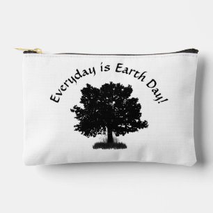 Jeder Tag ist Earth Day Design Zubehörtasche
