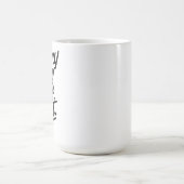 Jeder Tag ist ein Geschenk Kaffeetasse (Mittel)