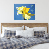 Jeder Tag ist ein Geschenk! Leinwand Frühling (Insitu (Schlafzimmer))