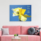 Jeder Tag ist ein Geschenk! Leinwand Frühling (Insitu (Wohnzimmer))