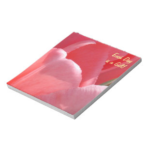 Jeder Tag ist ein Geschenk! Notizblöcke rosa