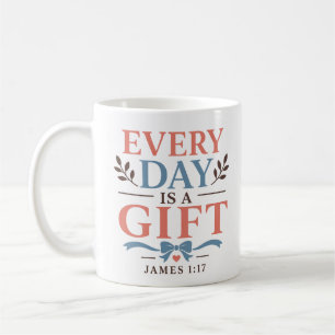 Jeder Tag ist ein Geschenk Spirituelles Andachtszi Kaffeetasse