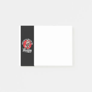Jeder Tag ist ein großer Tag für Hockey-Noten Post-it Klebezettel