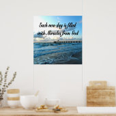 JEDER TAG IST EIN KRAKEL VON GOTT. POSTER (Küche)