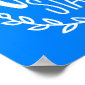 Jeder Tag ist ein Neuanfang Poster (Ecke)