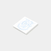 Jeder Tag ist ein Neubeginn Post-it Klebezettel (angewinkelt)