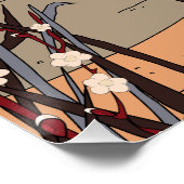 Jeder Tag ist ein Neubeginn Poster (Ecke)
