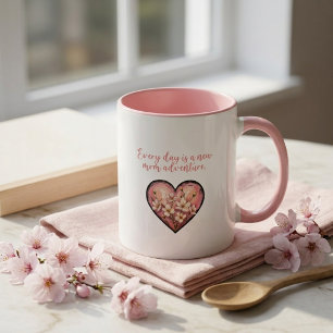 Jeder Tag Ist Ein Neues Mütter-Abenteuer Design Tasse