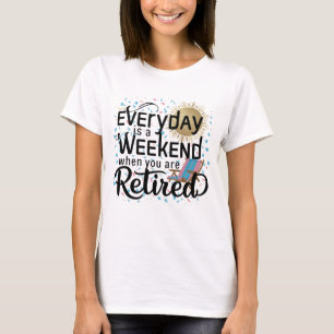 Jeder Tag ist ein Samstag2 Lustiger entspannter T-Shirt