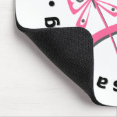 Jeder Tag ist ein Segen - Hoffnung Brustkrebs Mousepad (Ecke)