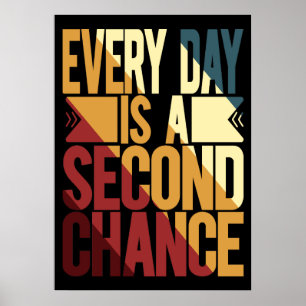 Jeder Tag ist eine zweite Chance Poster