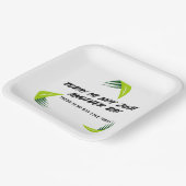 Jeder Tag ist etwas Besonderes! Pappteller (Gewinkelt)