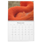 "Jeder Tag ist Flamingo-Freitag" Kalender (Feb 2026)