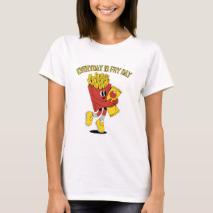 Jeder Tag Ist Frittentag T-Shirt
