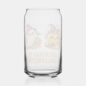 Jeder Tag ist Halloween Kürbis & Geist Glas (Rückseite)