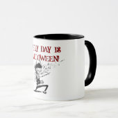 Jeder Tag ist Halloween! Tasse (VorderseiteRechts)