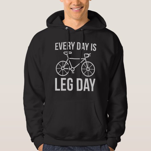 Jeder Tag ist Legetag Hoodie (Vorderseite)