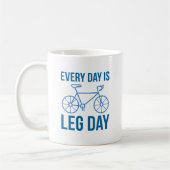 Jeder Tag ist Legetag Kaffeetasse (Links)