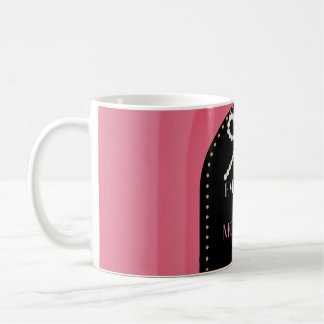 Jeder Tag ist Muttertag Elegance Rosa Schleife Tas Kaffeetasse