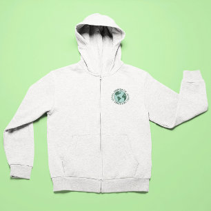 Jeder Tag Ist Tag Der Erde - Vintage Grüne Erde Li Hoodie