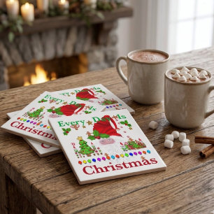 Jeder Tag Ist Weihnachten Fliese