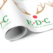 Jeder Tag ist Weihnachten  Geschenkpapier (Rolleneckpunkt)