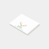 Jeder Tag ist Weihnachten   Post-it Klebezettel (angewinkelt)