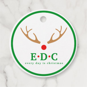 Jeder Tag ist Weihnachts Geschenktasten Geschenkanhänger