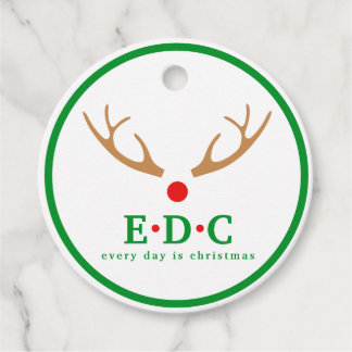 Jeder Tag ist Weihnachts Geschenktasten Geschenkanhänger