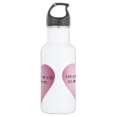 Jeder Teil von Ihnen gehört zu Ihnen Trinkflasche (Vorderseite)