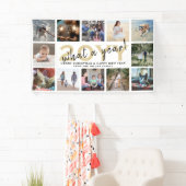 Jeder Text 12 Foto Weihnachten & Neujahr Urlaub Banner (Insitu)