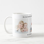 Jeder Text 3 FotoCollage Moderne Minimale Pflege Kaffeetasse (Links)